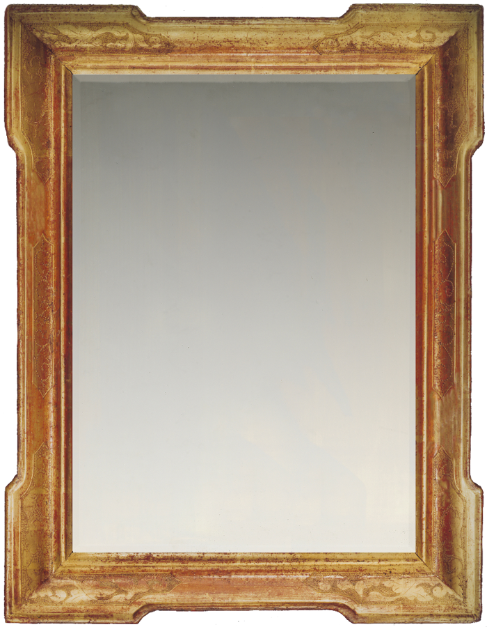 Late 17th-early 18th century Italian outset corner frame