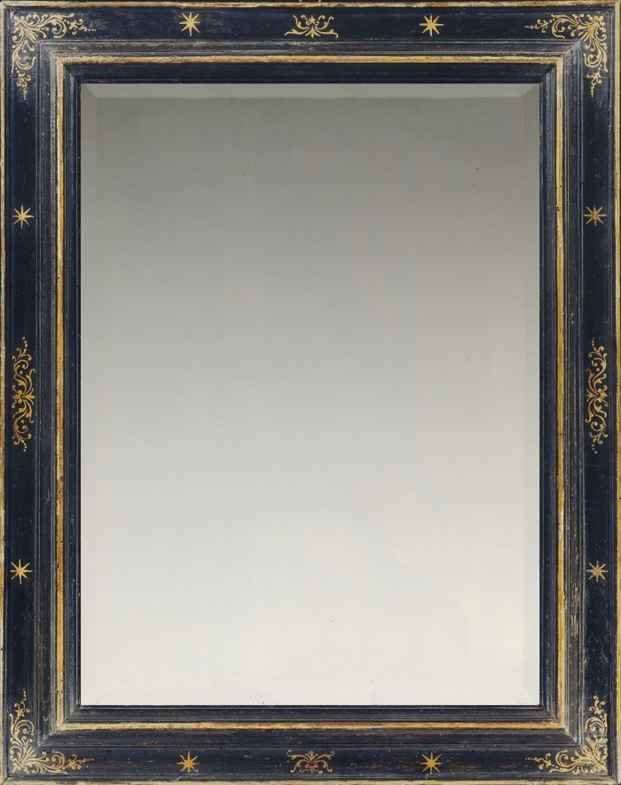 Handmade replica of a 17th century Italian reverse cassetta frame