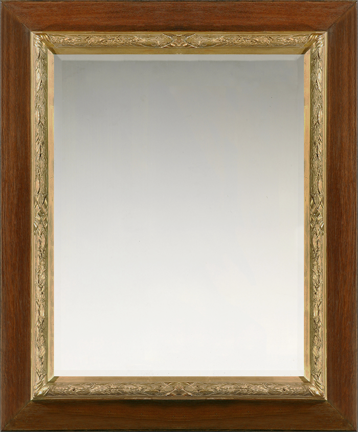 19th century French orientalist salon frame in oak