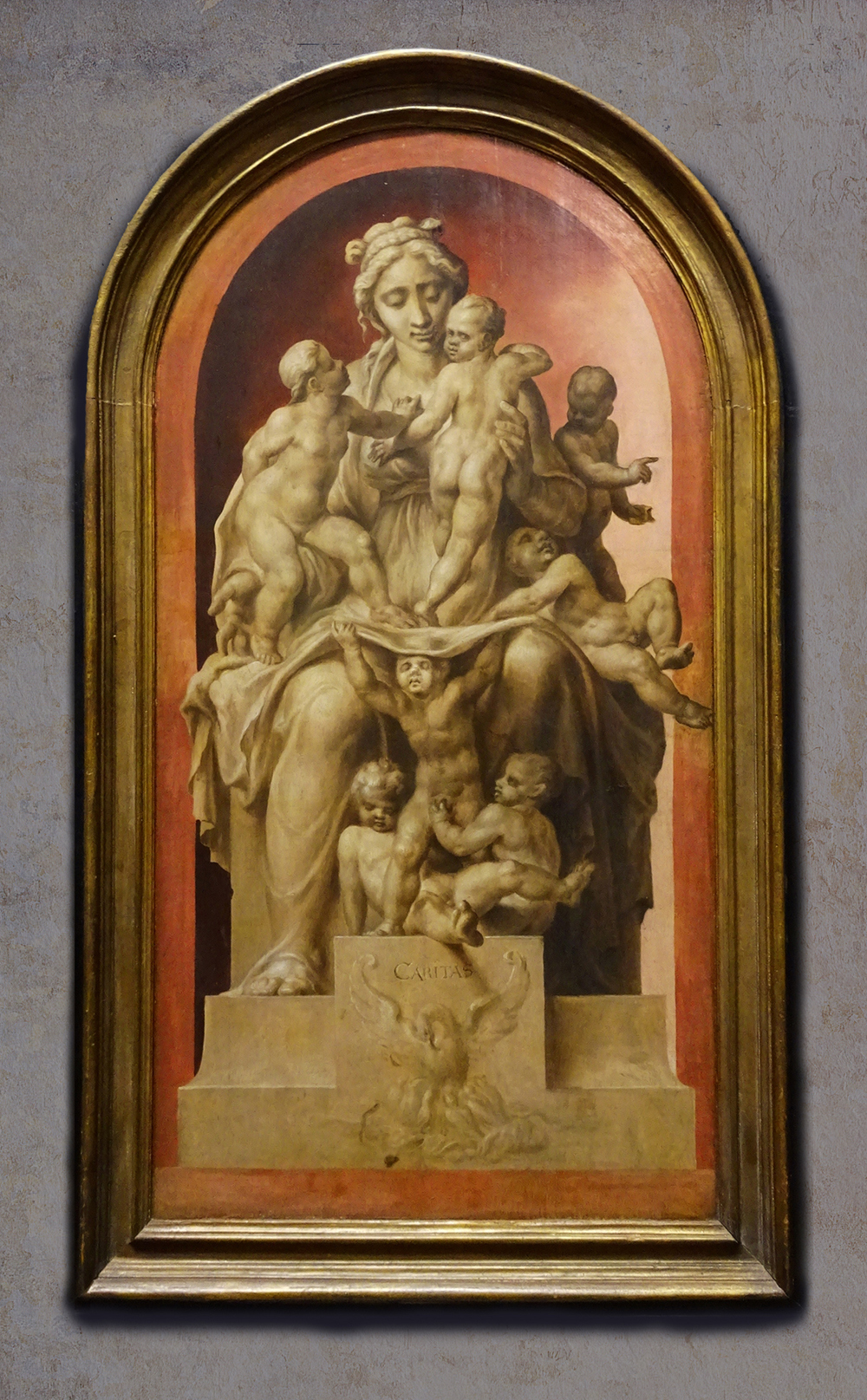 4 Maerten Van Heemskerck Charity, C1545 Kunsthistorisched Museum Vienna